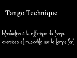 tango technique