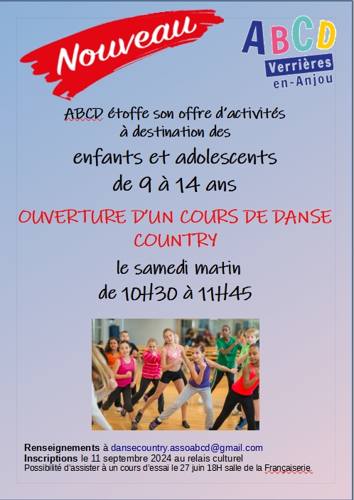 cours danse country